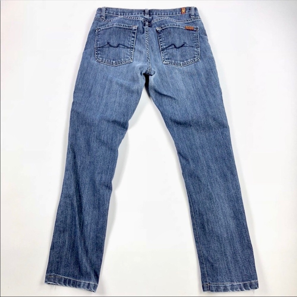 7 For All Mankind Stretch Barely Bootcut - image 1